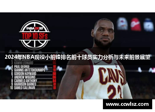 2024年NBA现役小前锋排名前十球员实力分析与未来前景展望